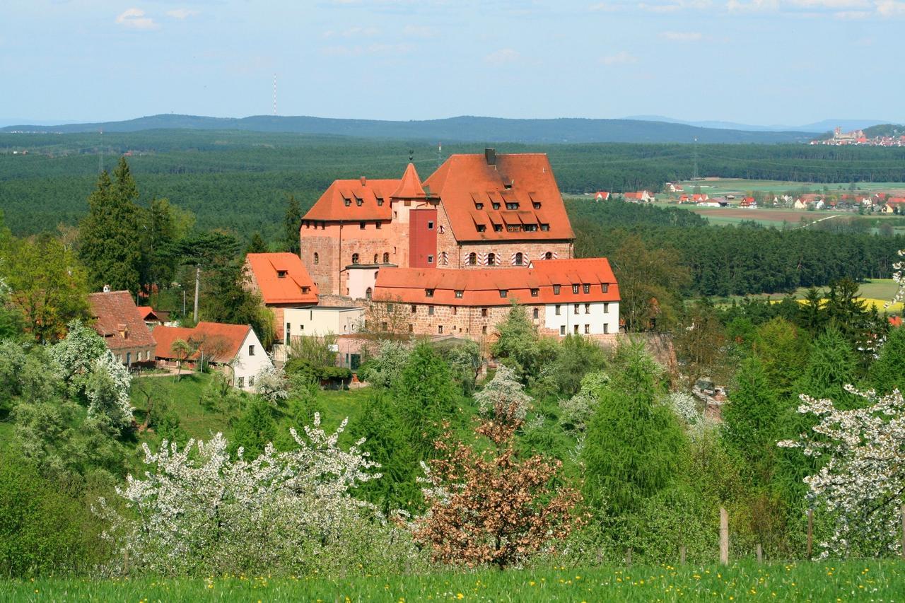 Cvjm Jugendherberge Burg Wernfels Spalt Eksteriør billede